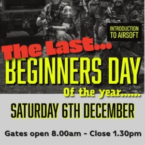 The Kingdom – Last Beginners Day Of The Year – Saturday 6th December