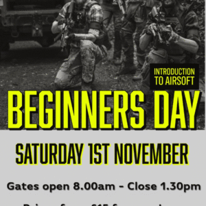 The Kingdom – Beginners Day – Saturday 1st November
