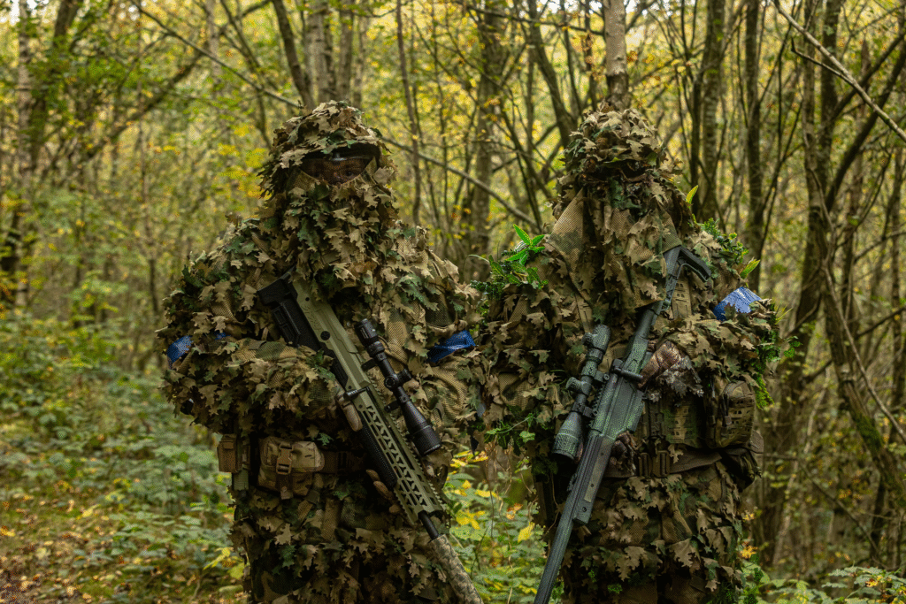 Airsoft snipers at The Kingdom