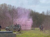 Players in an airsoft battle at The Kingdom