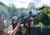 Airsoft grenade launcher at The Kingdom