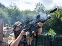 Airsoft grenade launcher at The Kingdom