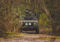 Airsoft players with a military vehicle at The Kingdom airsoft venue