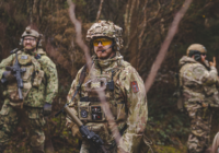 Milsim airsoft players at The Kingdom