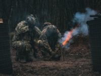 Airsoft mortar launcher at The Kingdom