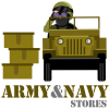 Army & Navy Stores jeep logo